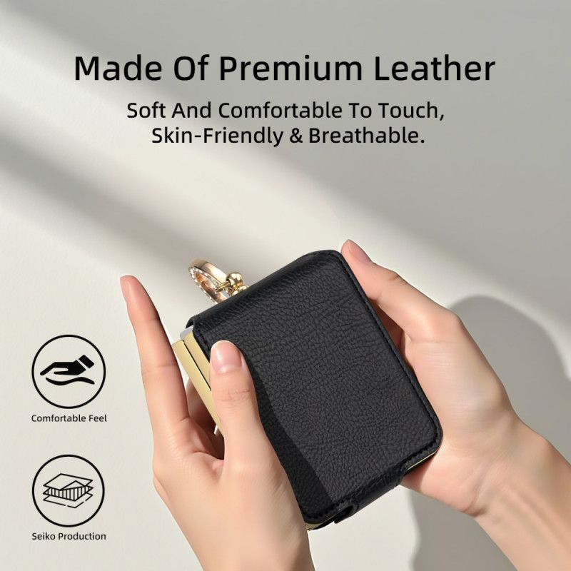 Etui Samsung Galaxy Z Flip 7 Pierścień Premium Etui Ochronne