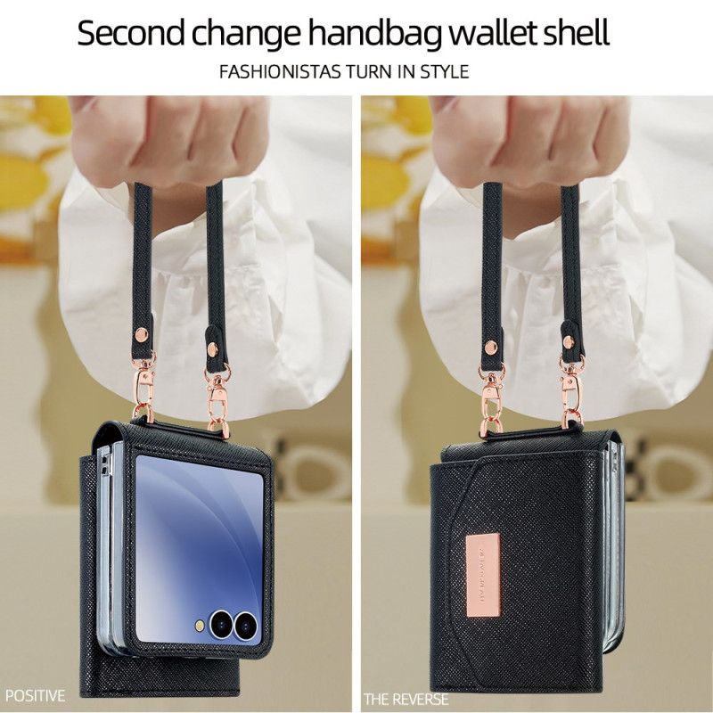 Etui Samsung Galaxy Z Flip 7 Portfel I Pasek Etui Ochronne