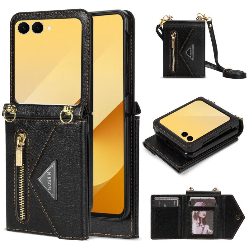 Etui Samsung Galaxy Z Flip 7 Portfel Na Ramię N.bekus Etui Ochronne