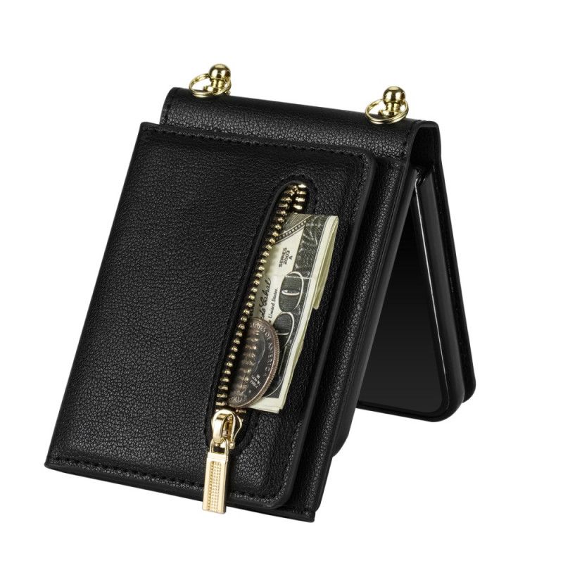 Etui Samsung Galaxy Z Flip 7 Portfel Rfid I Pasek Na Ramię