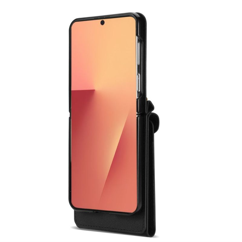 Etui Samsung Galaxy Z Flip 7 Portfel Zapinany Na Zamek I Pasek Na Ramię Etui Ochronne