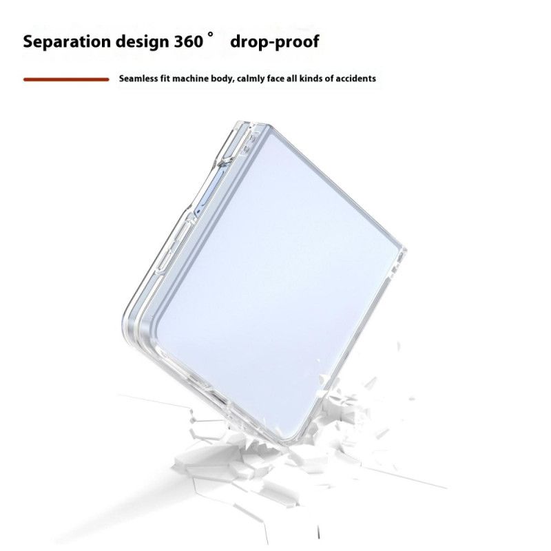 Etui Samsung Galaxy Z Flip 7 Przezroczysty Odporny Na Upadek