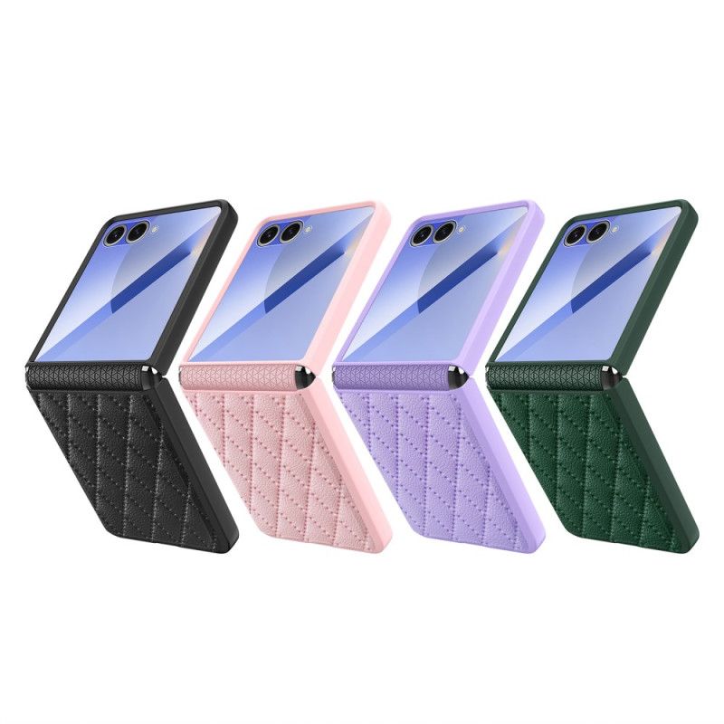 Etui Samsung Galaxy Z Flip 7 Smukły Pikowany Etui Ochronne