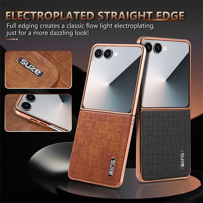 Etui Samsung Galaxy Z Flip 7 Styl Krokodyla