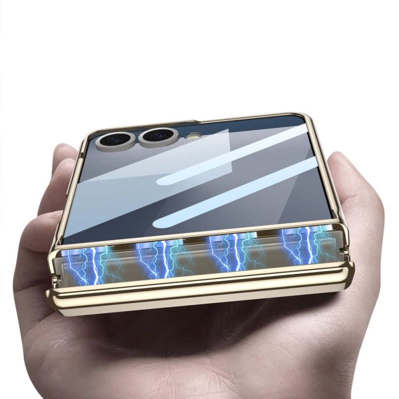 Etui Samsung Galaxy Z Flip 7 Sztuczna Skóra I Wsparcie Gkk