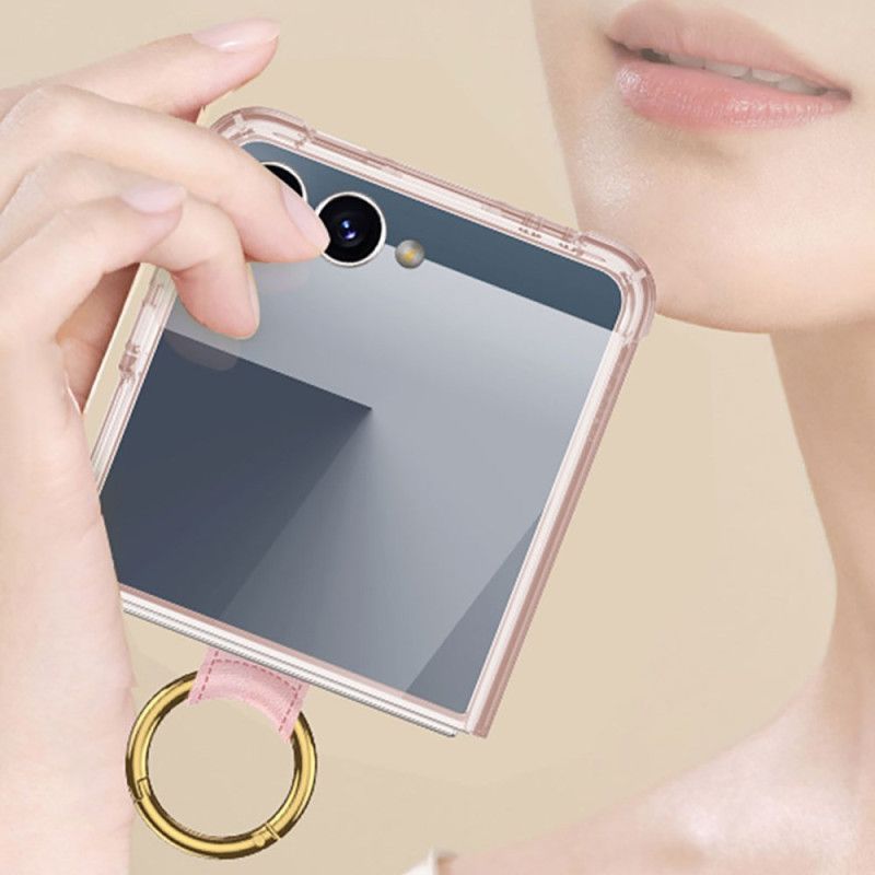 Etui Samsung Galaxy Z Flip 7 Uchwyt Na Pierścionek I Ochrona Przed Wstrząsami