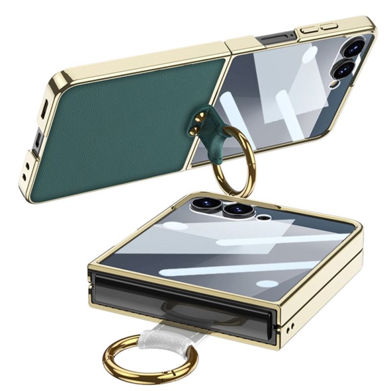 Etui Samsung Galaxy Z Flip 7 Uchwyt Na Pierścionek I Odpinany Pasek Na Ramię