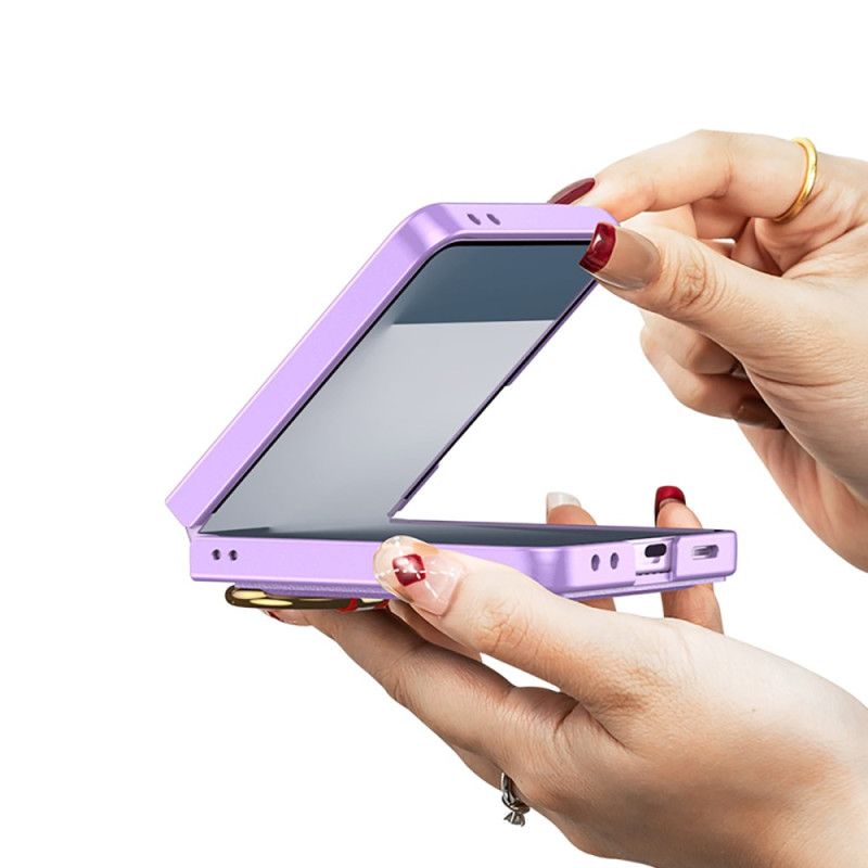 Etui Samsung Galaxy Z Flip 7 Uchwyt Na Pierścionek I Wizytownik Etui Ochronne