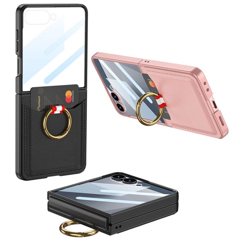 Etui Samsung Galaxy Z Flip 7 Uchwyt Na Pierścionek I Wizytownik Etui Ochronne