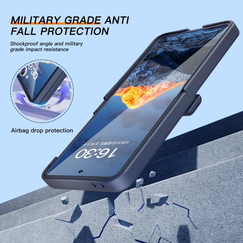 Etui Samsung Galaxy Z Flip 7 Wbudowana Folia Ochronna Na Ekran