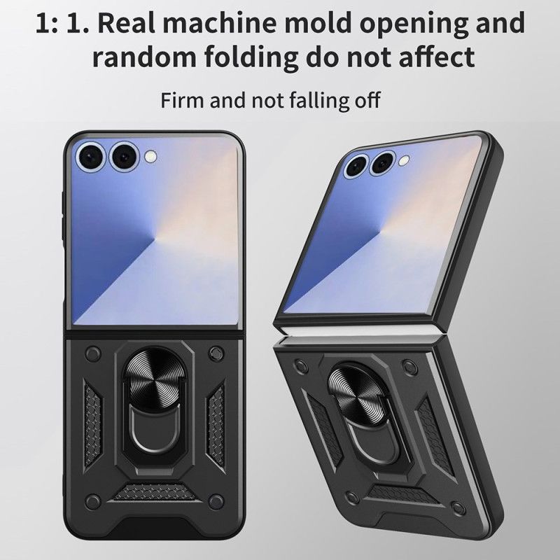 Etui Samsung Galaxy Z Flip 7 Wytrzymały Z Uchwytem Pierścieniowym
