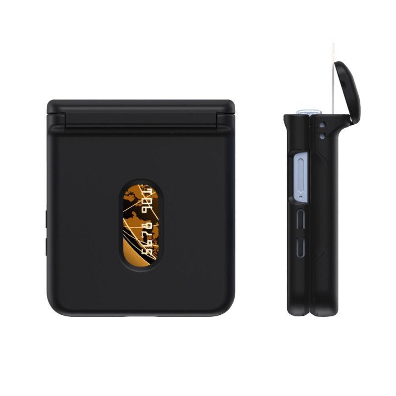 Etui Samsung Galaxy Z Flip 7 Zawias Sprężynowy I Uchwyt Na Karty Etui Ochronne