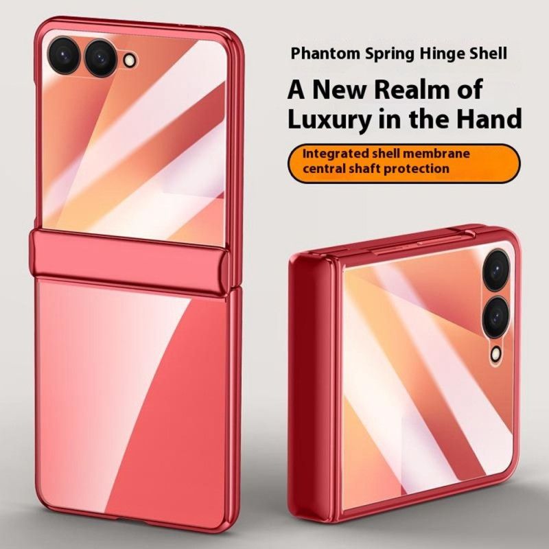 Futerały Samsung Galaxy Z Flip 7 Etui Na Telefon Efekt Metalu