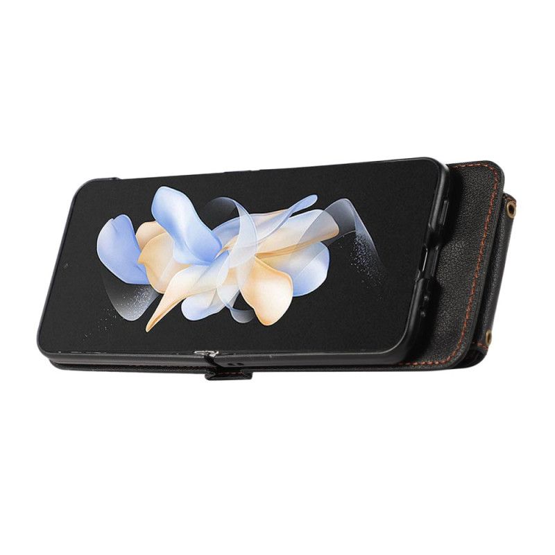 Futerały Samsung Galaxy Z Flip 7 Etui Na Telefon Etui Na Karty I Pasek Na Ramię