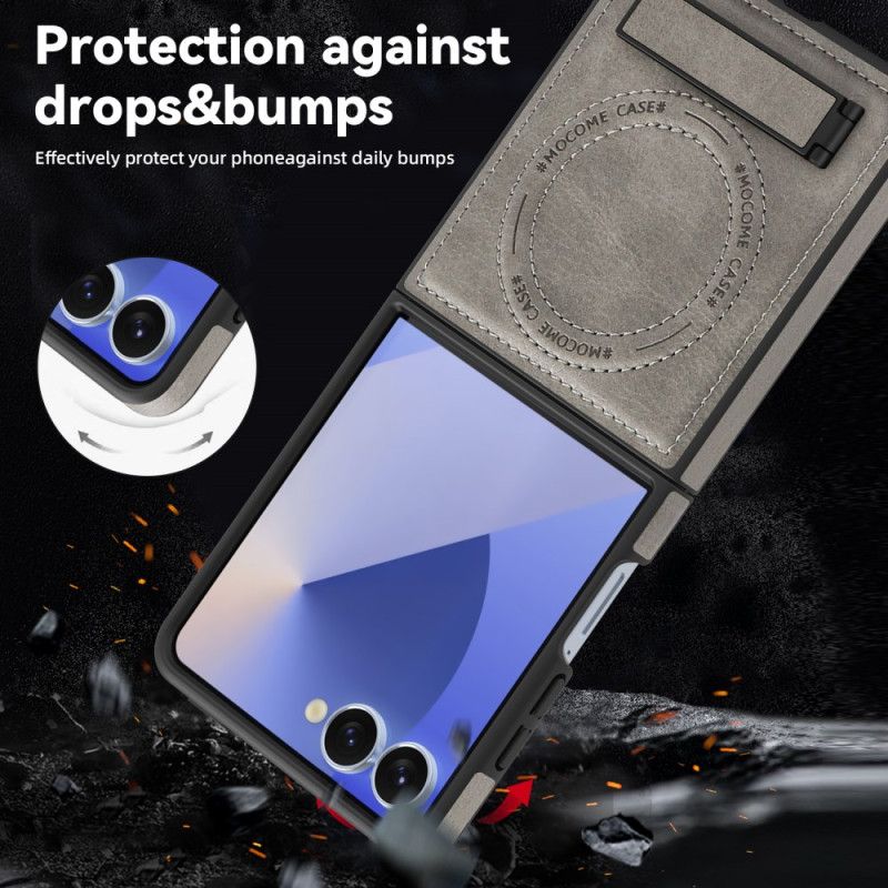 Futerały Samsung Galaxy Z Flip 7 Etui Na Telefon Kompatybilny Z Magsafe I Podstawką