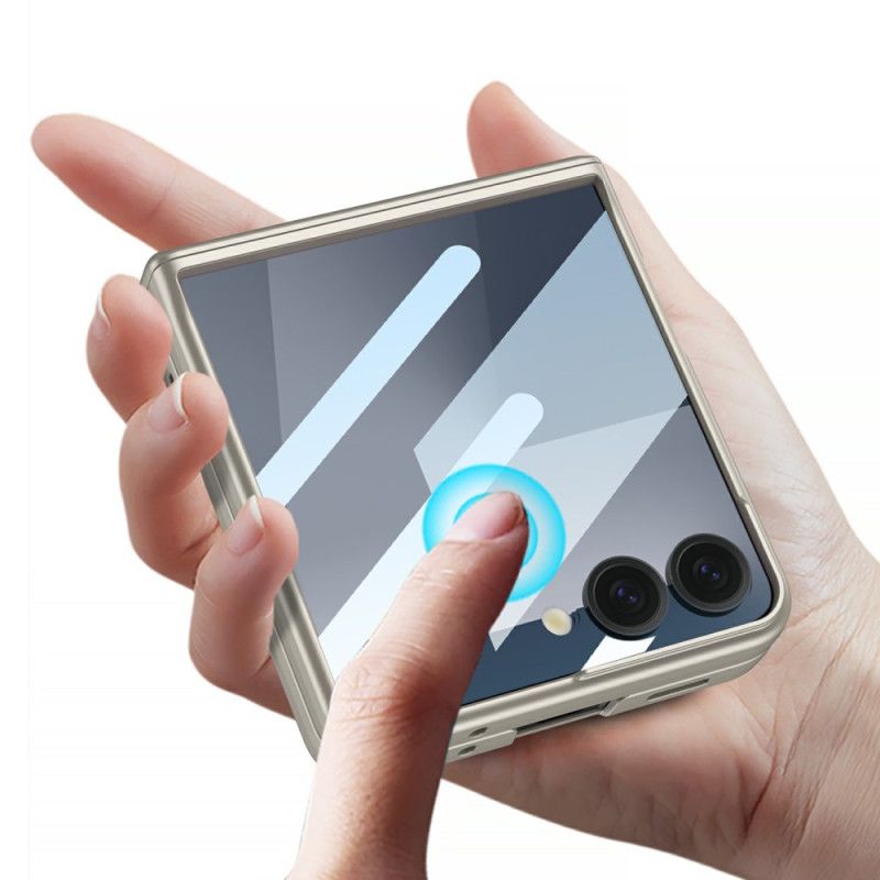 Futerały Samsung Galaxy Z Flip 7 Etui Na Telefon Magnetyczny Ochraniacz Zawiasu I Ekranu