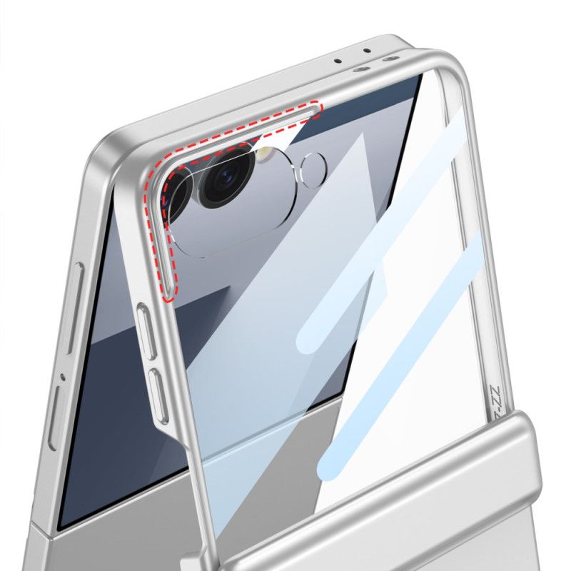 Futerały Samsung Galaxy Z Flip 7 Etui Na Telefon Z Magnetycznym Mocowaniem Osłoną Zawiasu I Brandingiem Gkk