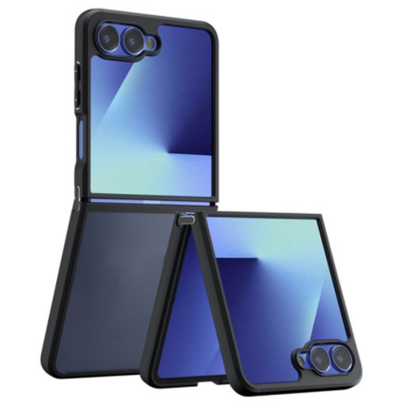 Futerały Samsung Galaxy Z Flip 7 Etui Na Telefon Przezroczysty CZarny