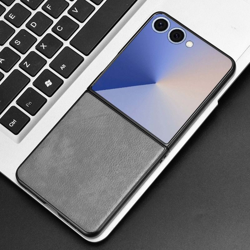Futerały Samsung Galaxy Z Flip 7 Etui Na Telefon Styl Skórzany