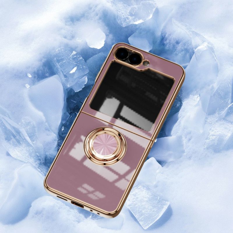 Futerały Samsung Galaxy Z Flip 7 Etui Na Telefon Uchwyt Na Pierścionek O Ekskluzywnym Designie