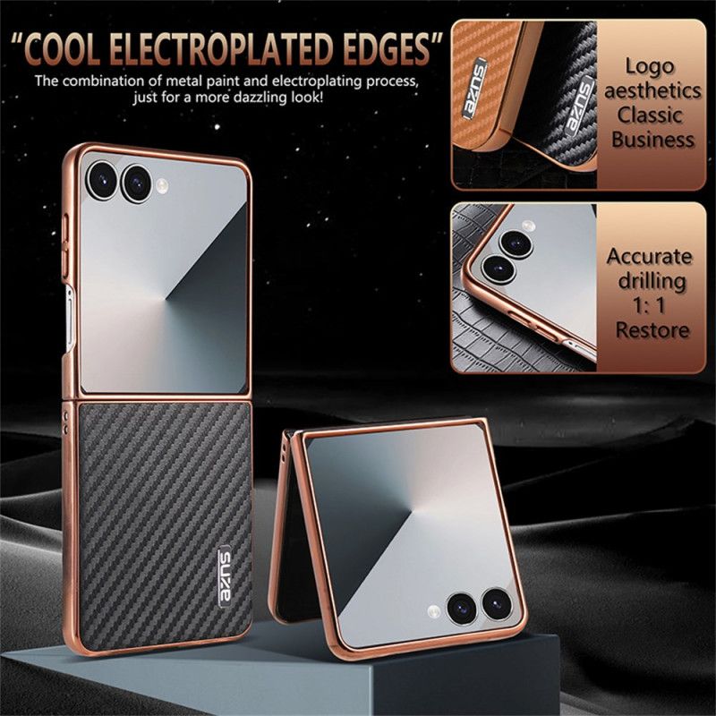 Futerały Samsung Galaxy Z Flip 7 Etui Na Telefon Włókno Węglowe