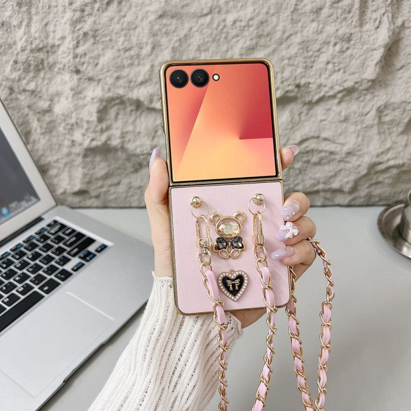 Futerały Samsung Galaxy Z Flip 7 Etui Na Telefon Zawieszka I Pasek