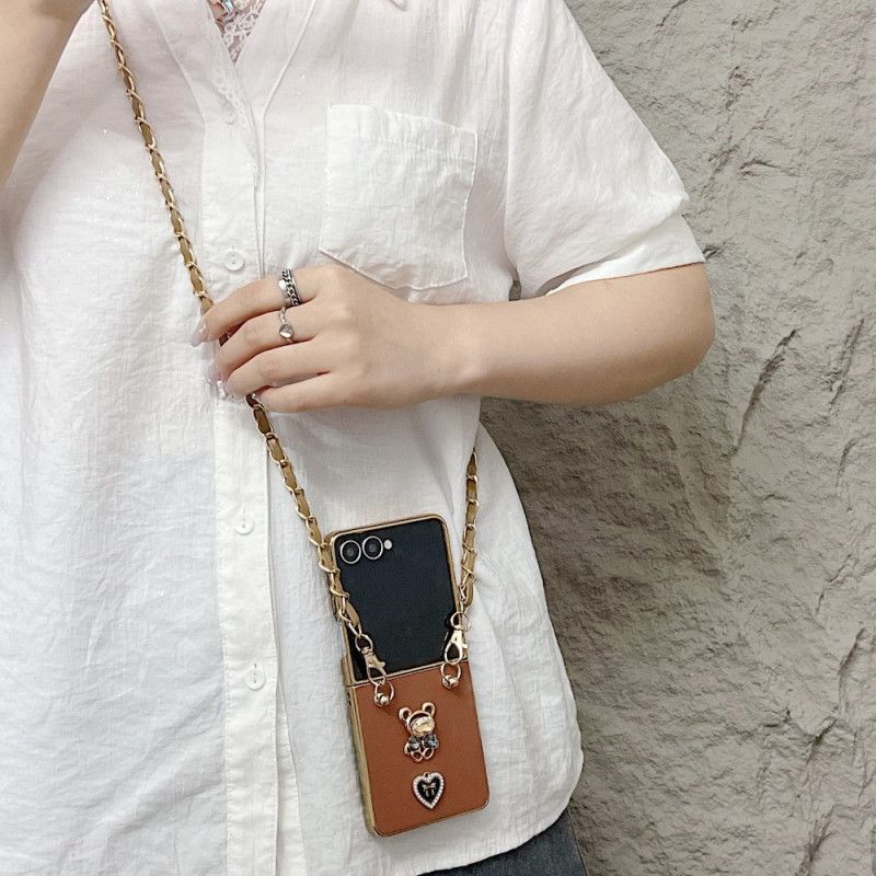 Futerały Samsung Galaxy Z Flip 7 Etui Na Telefon Zawieszka I Pasek