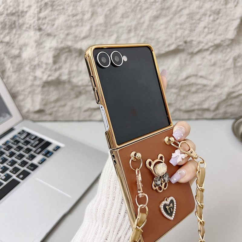 Futerały Samsung Galaxy Z Flip 7 Etui Na Telefon Zawieszka I Pasek