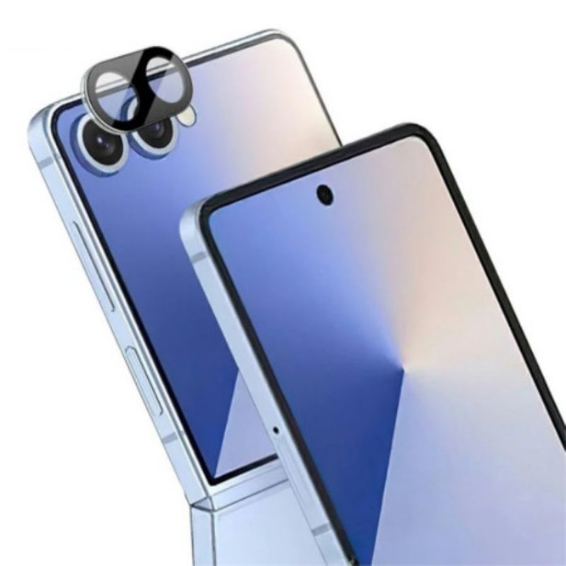 Ochraniacz Obiektywu Ze Szkła Hartowanego Do Samsunga Galaxy Z Flip 7 5g (wersja CZarna)