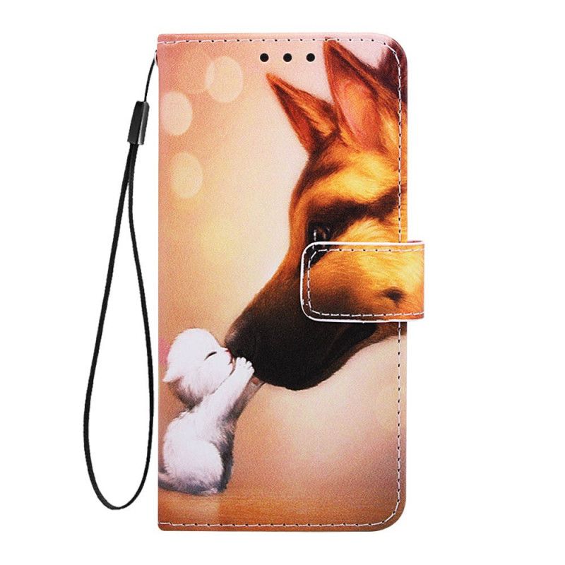 Etui Folio Xiaomi Mi 9T / Mi 9T Pro Przyjaciel Ernesta Stringi Kota