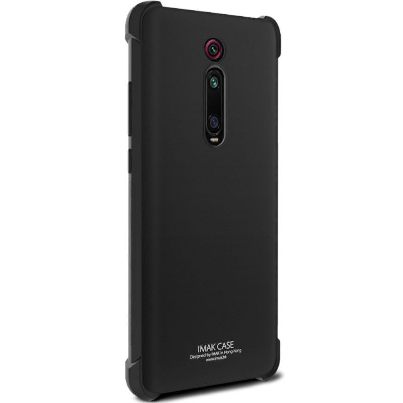 Etui Xiaomi Mi 9T / Mi 9T Pro Szary Czarny Z Folią Ekranową Imak Etui Ochronne
