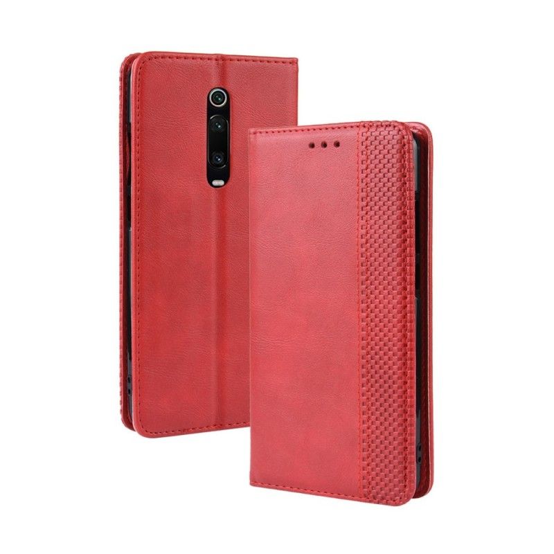 Flip Kotelot Xiaomi Mi 9T / Mi 9T Pro Stylizowana Sztuczna Skóra