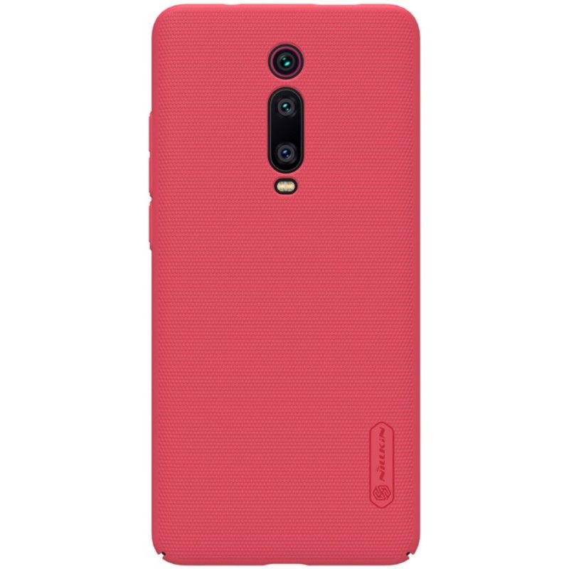 Futerały Xiaomi Mi 9T / Mi 9T Pro Czerwony Czarny Etui na Telefon Sztywny Matowy Nillkin