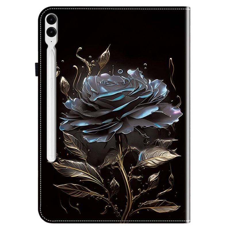 Case Samsung Galaxy Tab S10 Plus Etui Na Telefon CZarna Róża