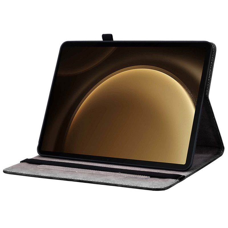 Etui Do Samsung Galaxy Tab S10 Plus Fioletowa Piwonia