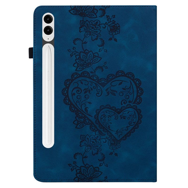 Etui Samsung Galaxy Tab S10 Plus Etui Na Telefon Serca Z Efektem Zamszu