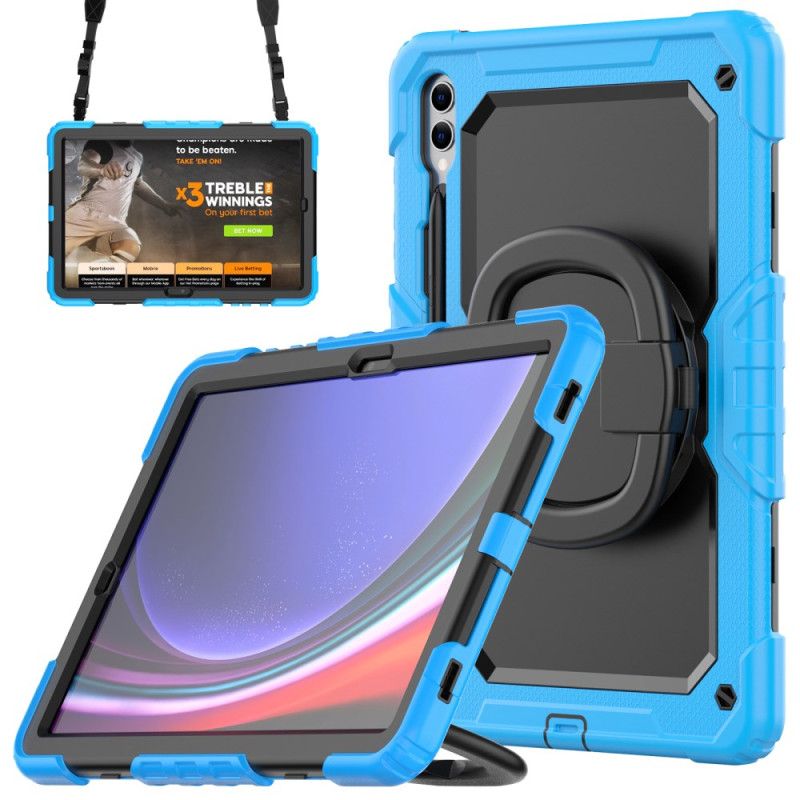 Etui Samsung Galaxy Tab S10 Plus Ultraodporna Ochrona Z Uchwytem Na Rysik I Paskiem Na Ramię Etui Ochronne