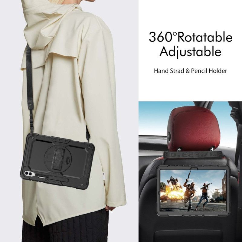 Etui Samsung Galaxy Tab S10 Plus Wytrzymały Z Folią Ochronną Na Ekran Etui Ochronne