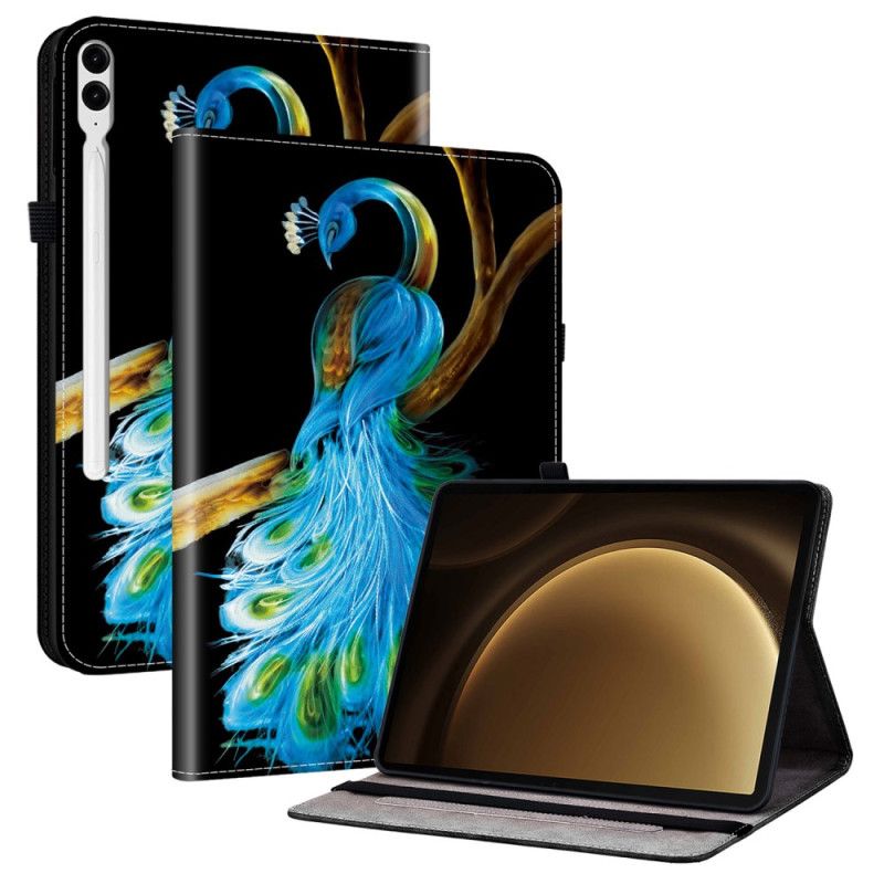 Etui Samsung Galaxy Tab S10 Plus Wzór Pawia Etui Ochronne