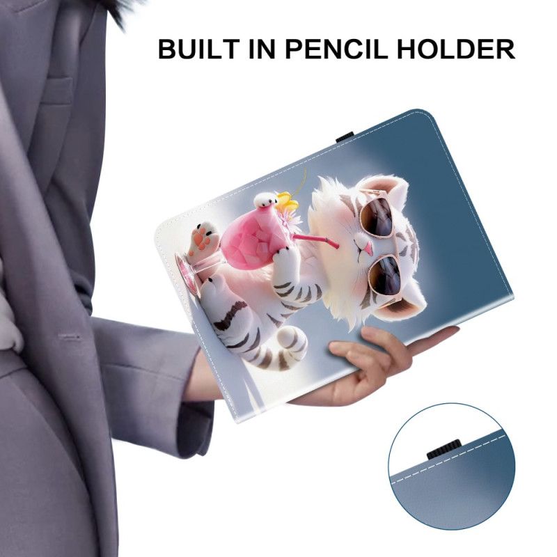 Etui Samsung Galaxy Tab S10 Plus Wzór Tygrys Etui Ochronne