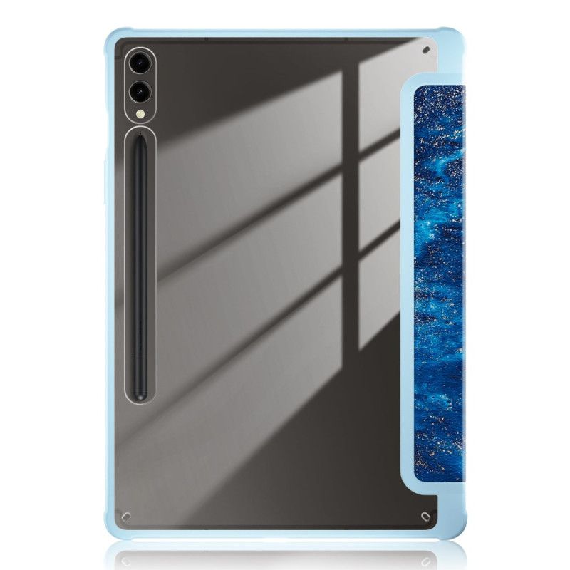 Samsung Galaxy Tab S10 Plus Przezroczysty Tył Z Motywem Fali