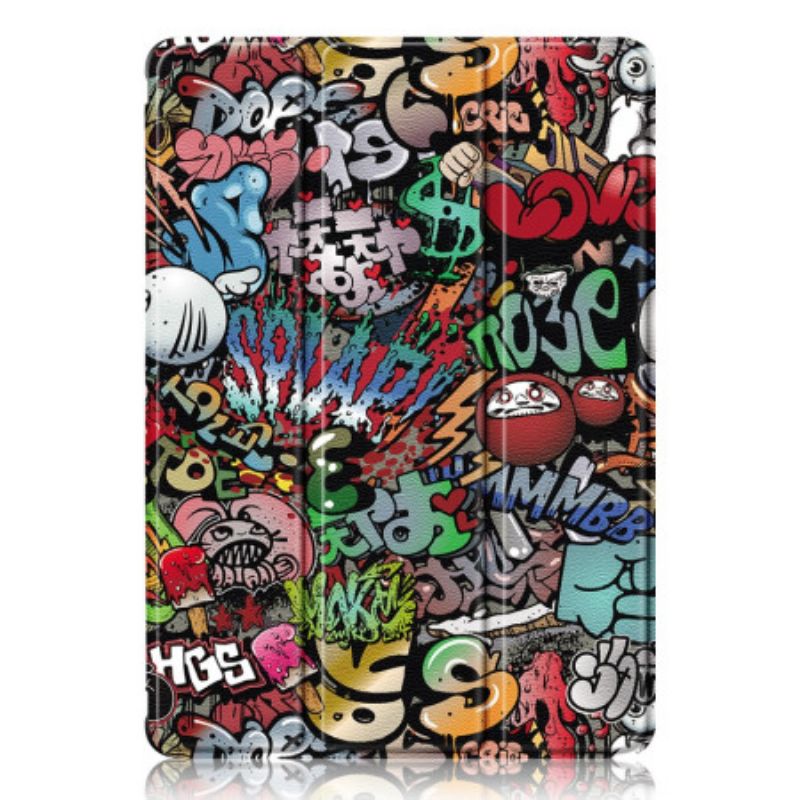 Samsung Galaxy Tab S10 Plus Przezroczysty Tył Z Motywem Graffiti