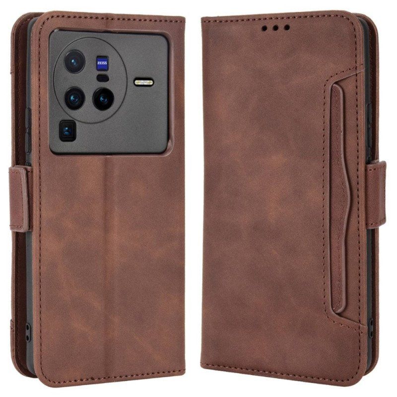 Etui Folio do Vivo X80 Pro Multi-karty