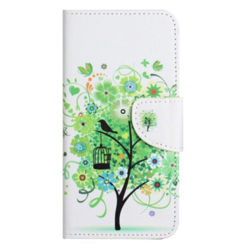 Obudowa Etui Na Telefon do OnePlus 10T 5G Drzewo Z Zielonymi Liśćmi