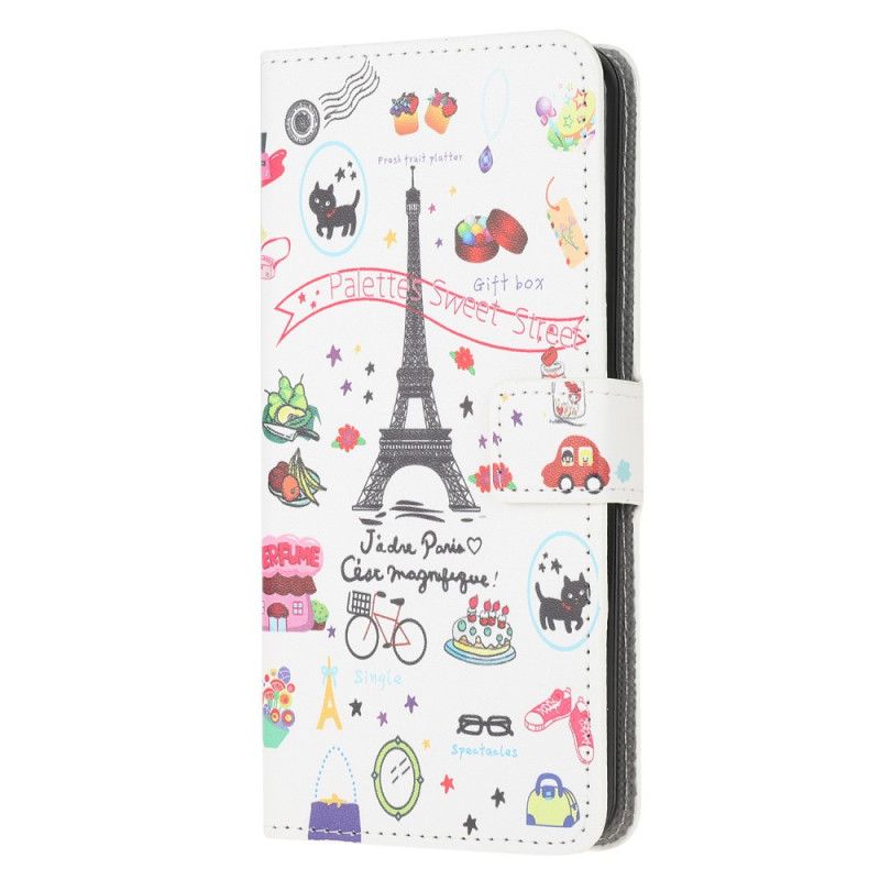 Etui Folio Samsung Galaxy A31 Kocham Paryż Etui Ochronne