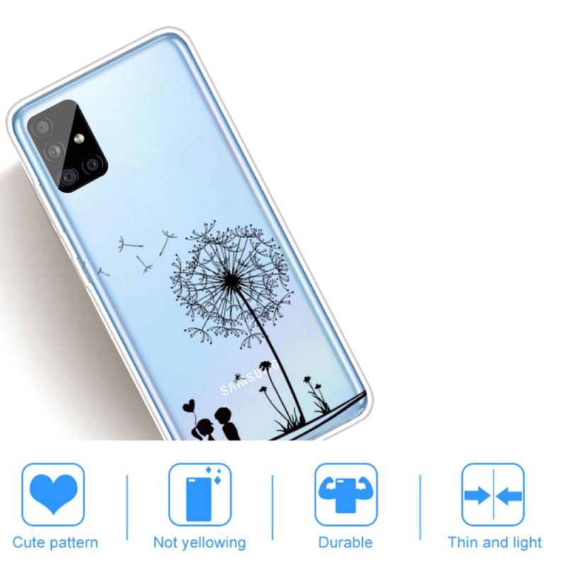 Futerały Samsung Galaxy A31 Etui na Telefon Miłość Mniszka Lekarskiego