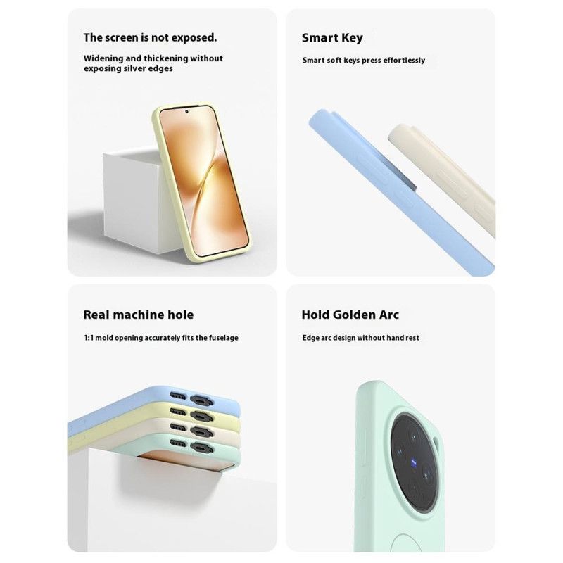 Etui Do Vivo X200 Magsafe Liquid Silikon