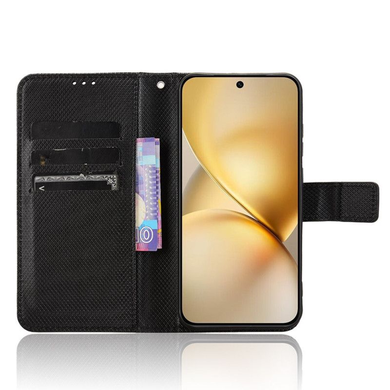 Etui Folio Vivo X200 Tekstura Diamentów Etui Ochronne