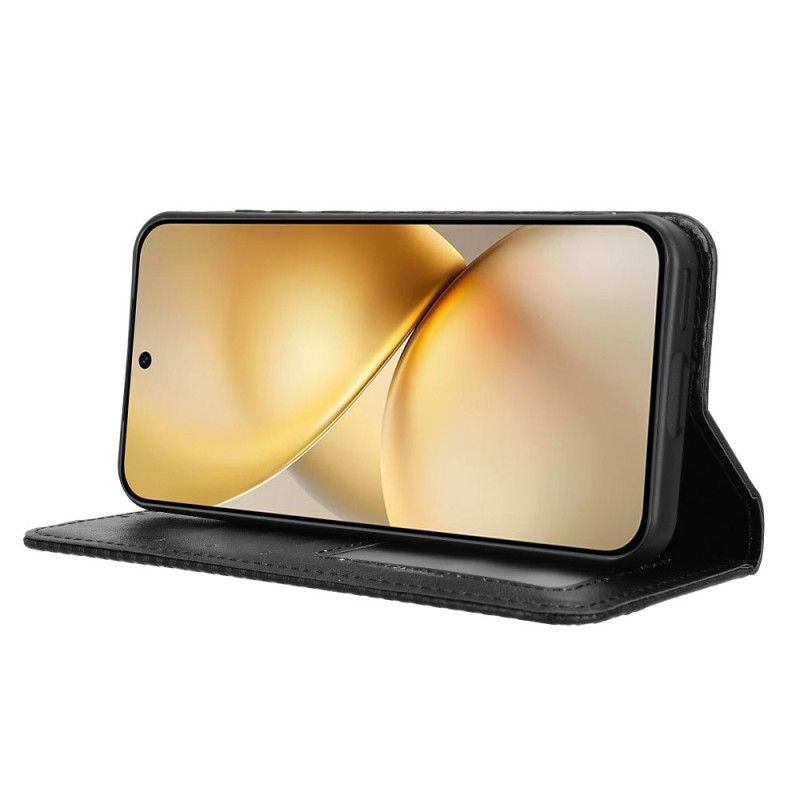 Flip Kotelot Do Vivo X200 Obramowanie W Stylu Vintage