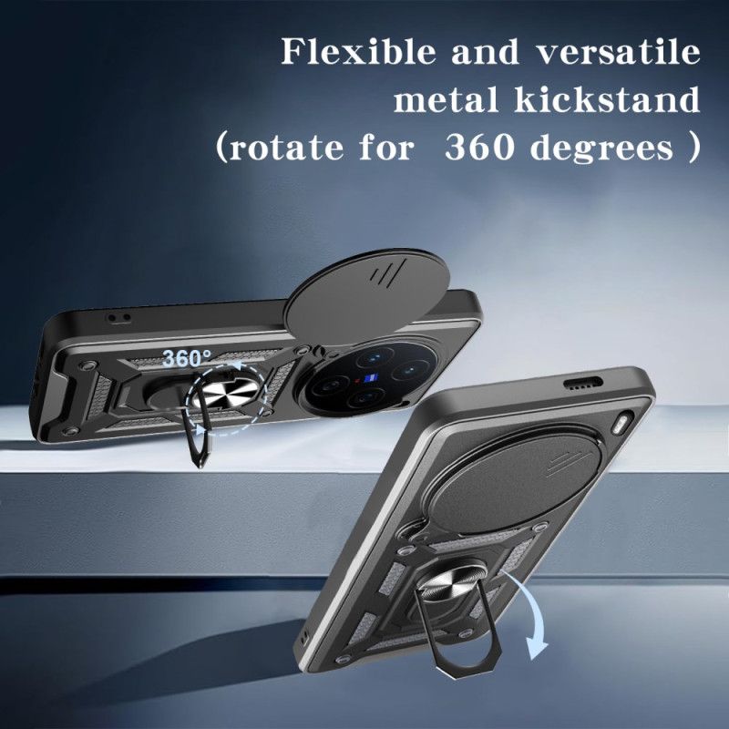 Futerały Vivo X200 Etui Na Telefon Przesuwana Osłona Kamery I Podstawka